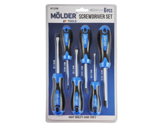 Набор отверток Molder MT32206 6шт, цена: 348 грн.
