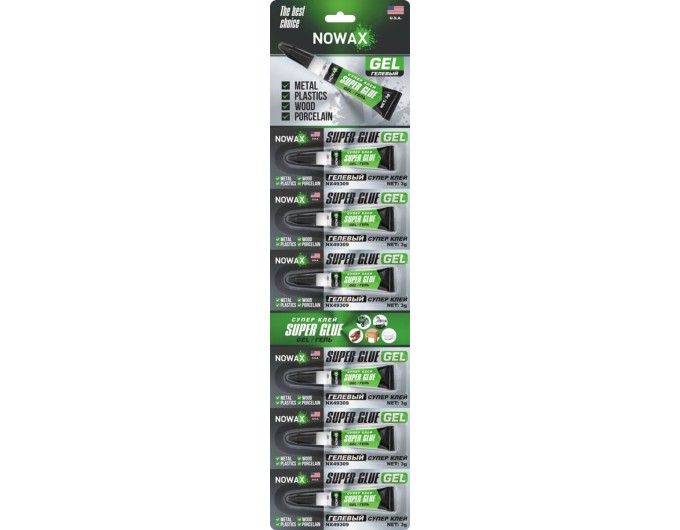 Суперклей гель Nowax Super Glue Gel 3г, цена: 102 грн.