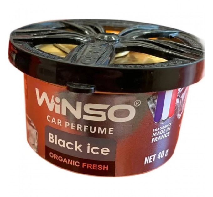 Ароматизатор Winso Organic Fresh Black Ice гелевий 40г, ціна: 131 грн.