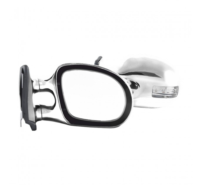 Дзеркала бокові Carlife, унів.колір хром з LED повторювачем повороту+габарит, сф.комп.2шт, ціна: 697 грн.