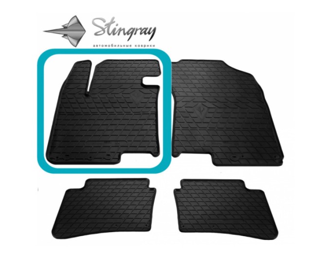 Hyundai i20 (2008-2014) коврик передний левый (Stingray), цена: 1 154 грн.