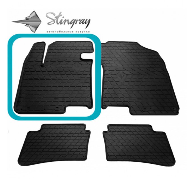 Hyundai i20 (2008-2014) килимок передній лівий (Stingray), ціна: 814 грн.
