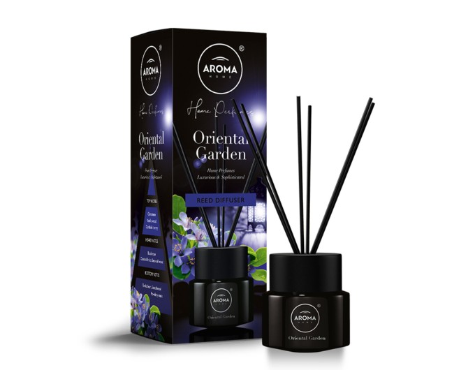 Аромадифузор с палочками Aroma Home Black Series Sticks - Oriental Garden 100мл, цена: 452 грн.