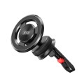 Тримач телефону автомобільний XO C130 MagSafe Dedicated Magnetic Suction Air Outlet Metal Bracket чорний, ціна: 289 грн.