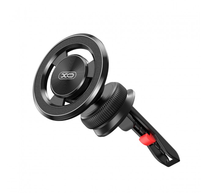 Держатель телефона автомобильный XO C130 MagSafe Dedicated Magnetic Suction Air Outlet Metal Bracket черный, цена: 229 грн.