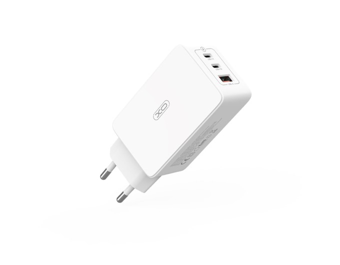 Сетевое зарядное устройство XO CE13 GaN 65W белый, цена: 1 049 грн.