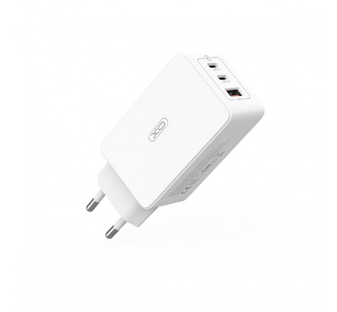 Сетевое зарядное устройство XO CE13 GaN 65W белый, цена: 949 грн.