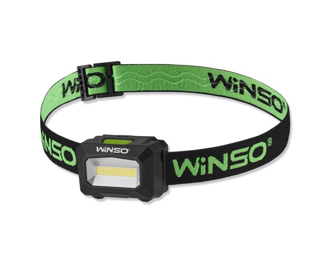 Ліхтар налобний Winso 100Lm, 3W COB, 3xAAA, білий/червоний, ціна: 211 грн.