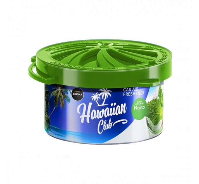 Ароматизатор Aroma Car Organic Hawaiian Club 40g - MOHJITO гелевий, ціна: 156 грн.