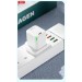 Сетевое зарядное устройство XO CE06 PD 30W GaN +Type-C кабель белый, цена: 429 грн.