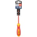 Отвертка Molder шлицевая диэлектрическая VDE 1000В, SL3x100mm, цена: 77 грн.