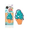 Ароматизатор Aroma Car Cellulose Sweets - Ice Cream Blue сухой, цена: 43 грн.