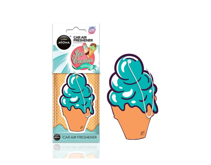 Ароматизатор Aroma Car Cellulose Sweets - Ice Cream Blue сухой, цена: 43 грн.