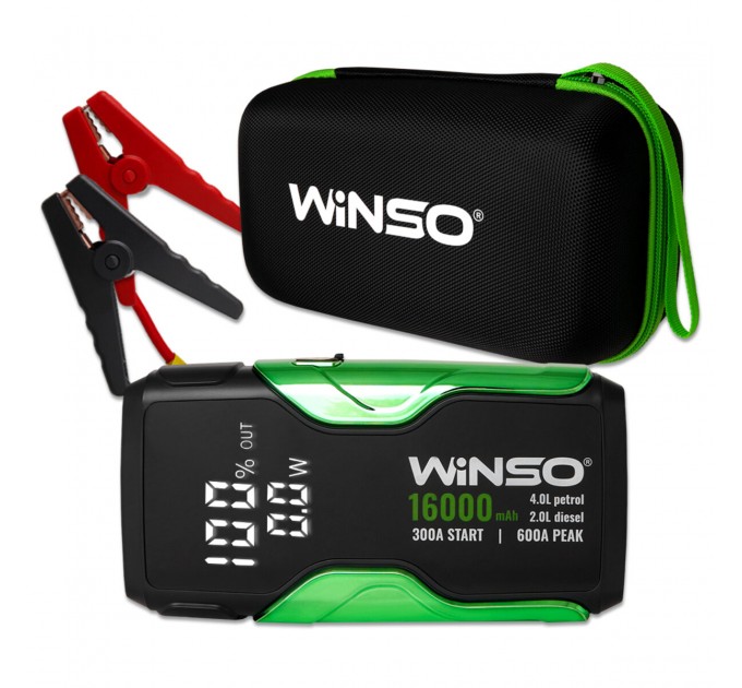 Пусковое устройство Winso Jump Starter 300/600A 16000mAh, цена: 2 538 грн.