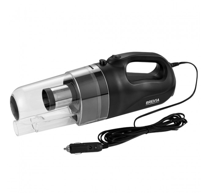 Пылесос автомобильный Brevia 150Вт 4.5кПа от прикуривателя серый, цена: 1 396 грн.