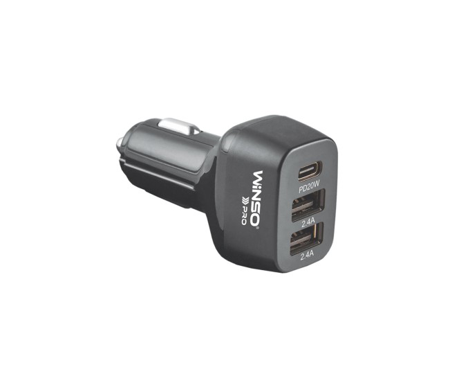 Автомобильное зарядное устройство Winso Pro 44W USB-C+2xUSB-A, цена: 423 грн.