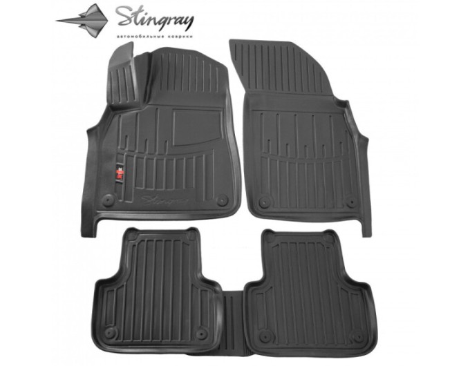 Audi Q7 (4M) (2015-...) комплект 3D килимків з 5 штук (Stingray), ціна: 1 870 грн.