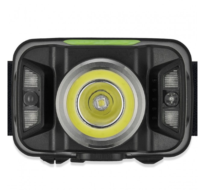 Фонарь налобный Winso 330Lm, 5W CREE XTE+COB, 1800mAh, с сенсором белый/красный, цена: 695 грн.