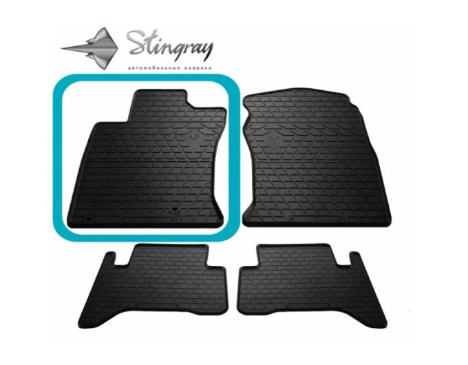 Toyota Land Cruiser Prado (J120) (2002-2009) коврик передний левый (Stingray), цена: 1 082 грн.