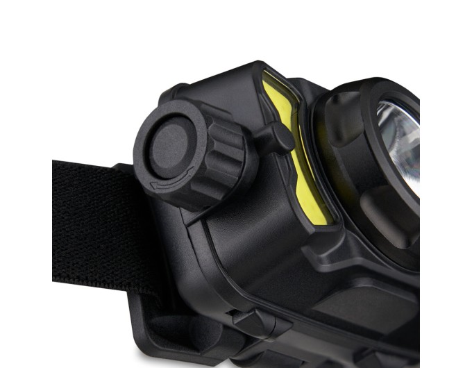 Фонарь налобный Brevia 600Lm, 3W CREE XPG+COB, 1200mAh/3xAAA, белый/красный, цена: 899 грн.