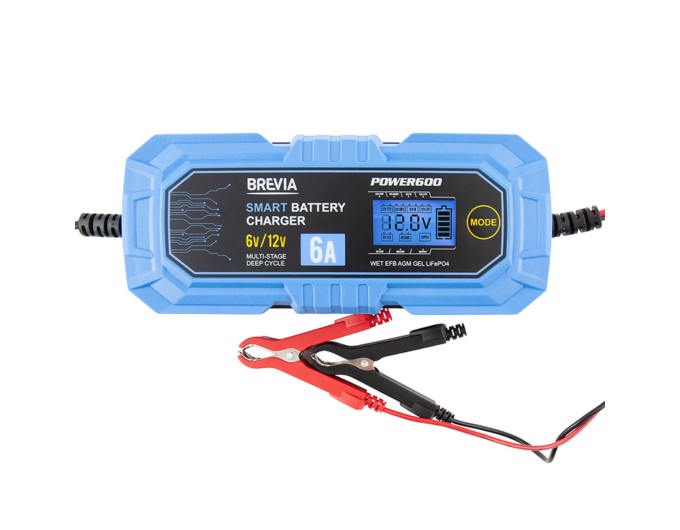 Зарядное устройство АКБ Brevia Power 6/12В 150А·час 6А, цена: 2 999 грн.