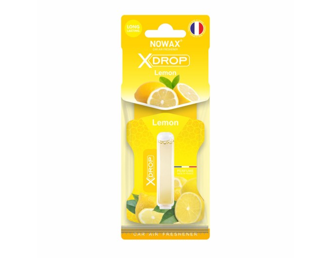 Ароматизатор целюлозний з капсулою Nowax серія X Drop - Lemon, ціна: 67 грн.