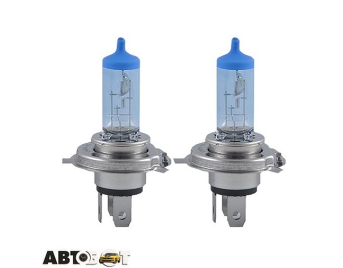 Галогенна лампа BREVIA Power White +60% H4 12V 60/55W 4300K 12040PWS (2 шт.), ціна: 680 грн.