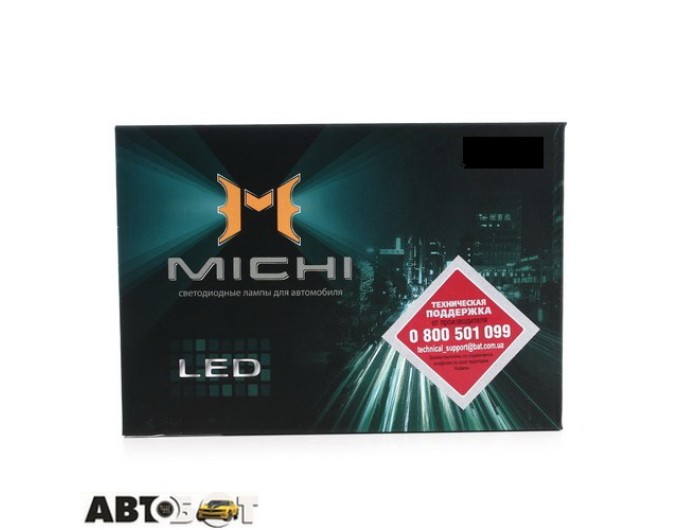 LED лампа Michi MI LED H4 Hi/Low 5500K 12-24V (2 шт.), ціна: 2 037 грн.