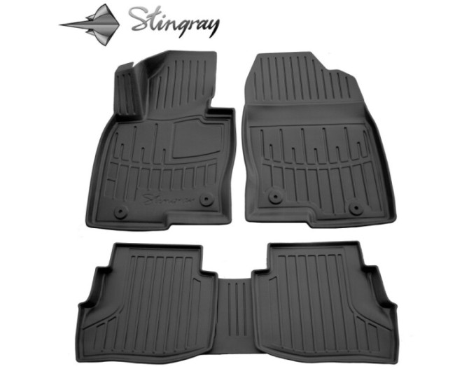 Mazda CX-9 (TC) (2016-...) комплект 3D ковриков с 5 штук (Stingray), цена: 1 870 грн.