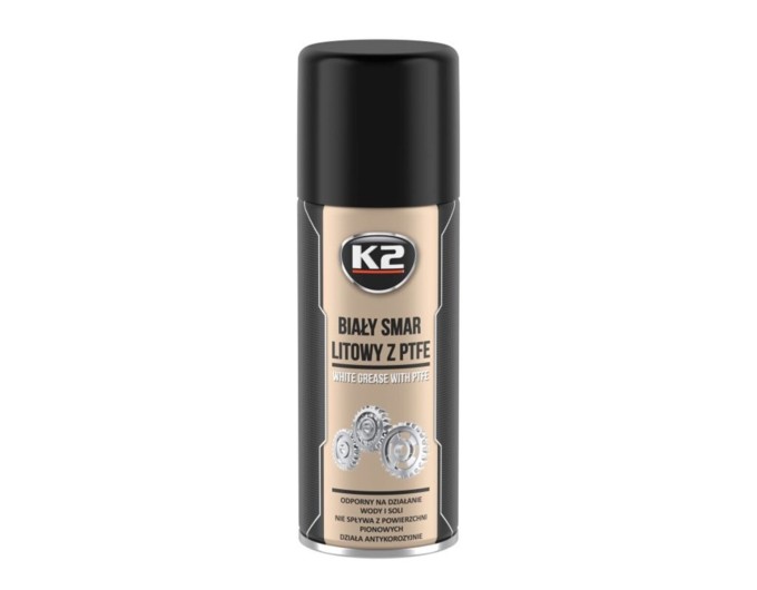 Змазка багатофункціональна K2 Pro White PTFE рідка літієва біла 400мл, ціна: 210 грн.