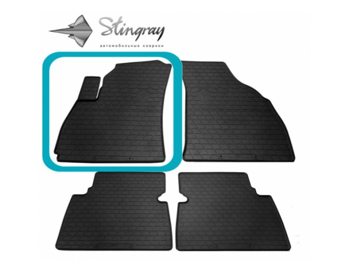 Hyundai Santa Fe I (SM) (2001-2006) коврик передний левый (Stingray), цена: 1 059 грн.
