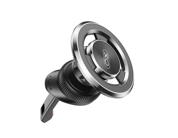Тримач телефону автомобільний XO C130 MagSafe Dedicated Magnetic Suction Air Outlet Metal Bracket чорний, ціна: 289 грн.
