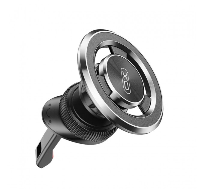 Держатель телефона автомобильный XO C130 MagSafe Dedicated Magnetic Suction Air Outlet Metal Bracket черный, цена: 229 грн.