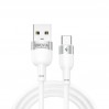 Кабель Brevia USB to Type-C 2,4А 1,2м, белый box, цена: 142 грн.