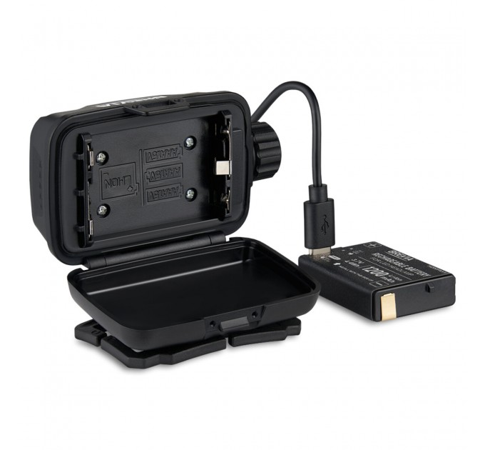 Фонарь налобный Brevia 600Lm, 3W CREE XPG+COB, 1200mAh/3xAAA, белый/красный, цена: 899 грн.