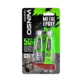 Двухкомпонентный эпоксидный клей Winso Metal Epoxy серый, 20г, цена: 69 грн.