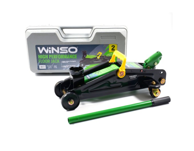 Домкрат гідравлічний підкатний Winso 2т 125-305мм у кейсі, ціна: 1 762 грн.