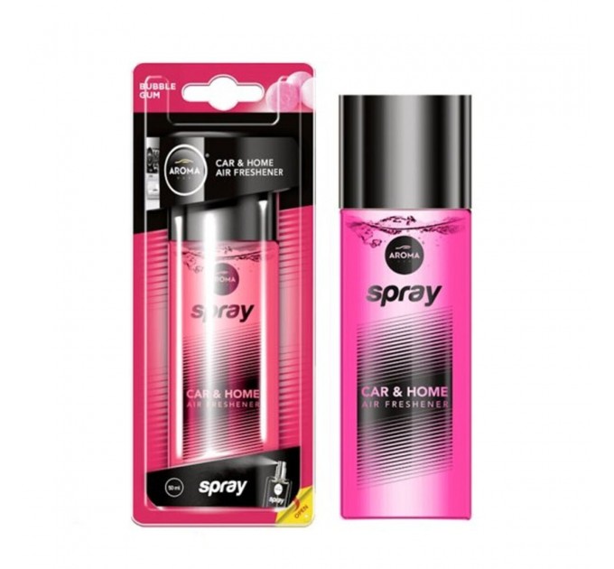 Ароматизатор Aroma Car Spray - BUBBLE GUM 50ml, цена: 178 грн.