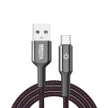 Кабель Brevia USB to Type-C 2,4А 1,2м, чорний box, ціна: 251 грн.