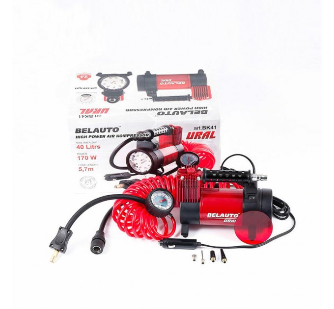Компресор автомобільний Белавто Урал 10Атм 40л/хв 170Вт, ціна: 2 265 грн.