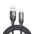 Кабель Brevia USB to Type-C 2,4А 1м, чорний box, ціна: 153 грн.