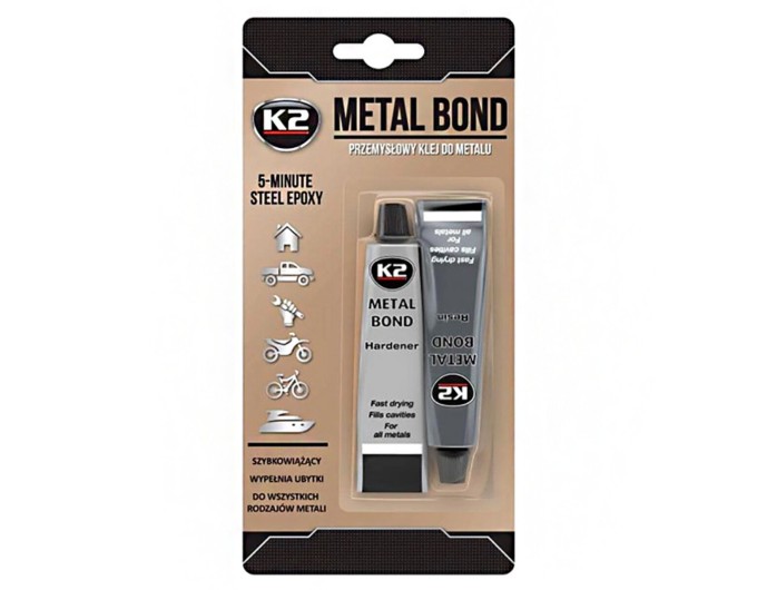 Клей для металу K2 Metal Bond епоксидний 56,7г, ціна: 196 грн.