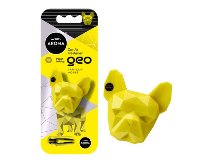 Ароматизатор Aroma Car Geo Dog - Yellow Vanilla Noire сухой, цена: 151 грн.