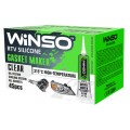 Герметик высокотемпературный Winso +315⁰C силиконовый прозрачный, 25г, цена: 20 грн.