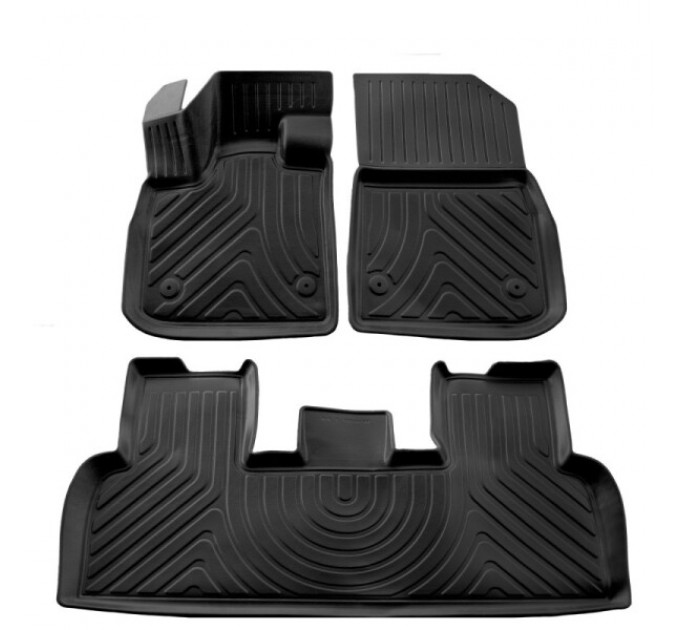 Fisker Ocean (2022-...) комплект 3D килимків з 3 штук (Stingray), ціна: 1 870 грн.