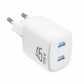 Сетевое зарядное устройство Brevia ePowerGaN PD45W 2xUSB-C белый, цена: 960 грн.
