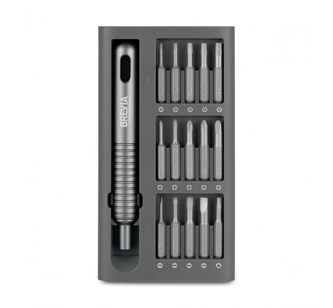 Викрутка Brevia з комплектом насадок для точних робіт 31в1, ціна: 540 грн.