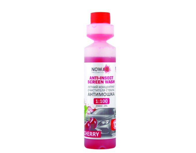 Омивач скла Nowax Anti Insekt літній Cherry концентрат 250мл, ціна: 92 грн.