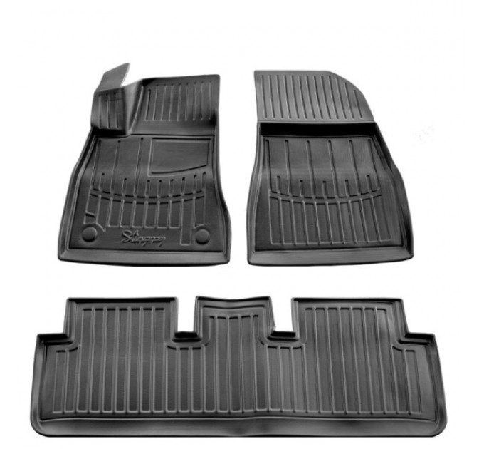 Tesla Model 3 Highland (2023-...) комплект 3D килимків з 3 штук (Stingray), ціна: 1 870 грн.