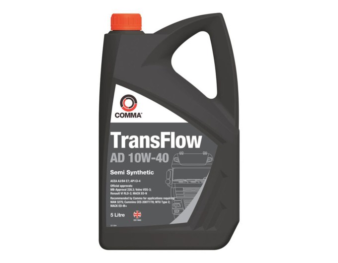 Моторное масло Comma Transflow AD 10W-40 5л, цена: 1 627 грн.